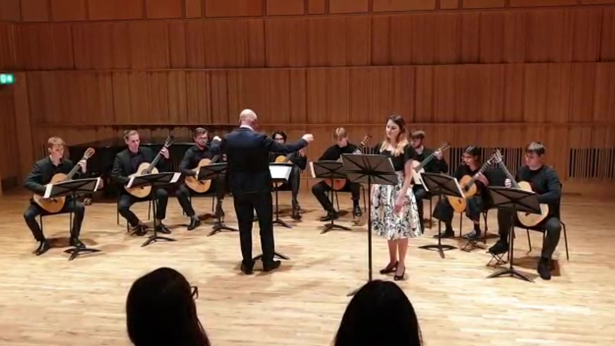 Bachianas Brasileiras No. 5- Heirtor Villa-Lobos (with Guitar Ensemble)